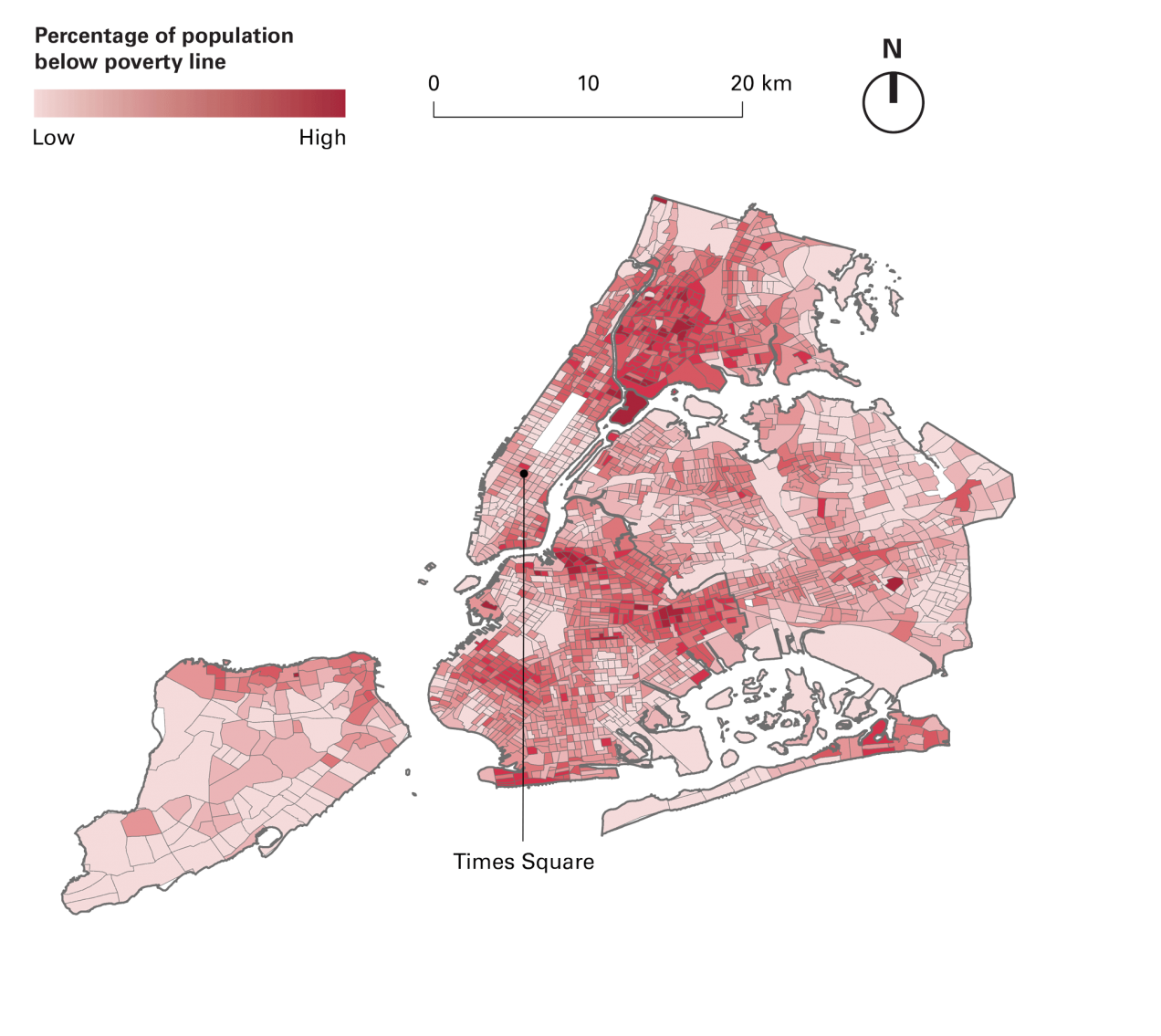 SPATIAL INEQUALITY, New York City - Data | Urban Age